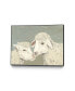 Фото #1 товара 28" x 22" Sweet Lambs II Art Block Framed Canvas