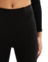 River Island high waist jersey legging in black