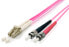 Фото #2 товара Equip LC/ST Fiber Optic Patch Cable - OM4 - 0.5m - 0.5 m - OM4 - LC - ST