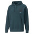 Фото #1 товара Puma Downtown Graphic Pullover Hoodie Mens Blue Casual Athletic Outerwear 535673