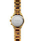 ფოტო #4 პროდუქტის Women's Quartz Analog Premium Dress Alloy Gold-Tone Watch 38mm