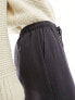 Фото #13 товара Stradivarius Tall tailored pull on trouser in grey