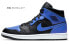 Фото #12 товара 【定制球鞋】Air Jordan 1 Mid 虎年限定 CNY 国风礼盒 虎纹 轻奢满印 Vibe解构缝线 Vibe做旧 中帮 复古篮球鞋 男款 黑白灰 / Кроссовки Air Jordan 1 554724-170