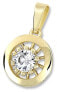 Фото #1 товара Gold pendant with crystal 246 001 00478