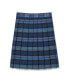 ფოტო #2 პროდუქტის Little Girls Adjustable Waist Mid-Length Plaid Pleated Skirt