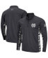 Men's Charcoal Notre Dame Fighting Irish OHT Military-Inspired Appreciation Digi Camo Quarter-Zip Jacket