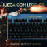 Фото #2 товара Logitech G G PRO Mechanical Keyboard League of Legends Edition - Tenkeyless (80 - 87%) - USB - Mechanical - QWERTY - RGB LED - Black - Blue - Gold