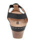 ფოტო #3 პროდუქტის Women's Beck Flower Detail Wedge Sandals