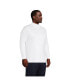 Фото #3 товара Big & Tall Super Soft Supima Mock Turtleneck T-Shirt