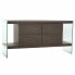 Фото #1 товара Устройство DKD Home Decor Стеклянный Деревянный MDF (160 x 45 x 80 cm)