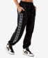 ფოტო #3 პროდუქტის Women's Crystal Box Horseshoe Jogger Pants