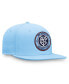 Фото #3 товара Men's Blue New York City FC Emblem Snapback Hat