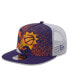 Men's Purple Phoenix Suns Court Sport Speckle 9FIFTY Snapback Hat