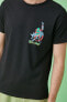 Erkek Siyah T-Shirt 1YAM11903CK