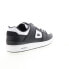 Lacoste Court Cage 223 3 SMA Mens Black Leather Lifestyle Sneakers Shoes