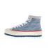 Фото #5 товара Diesel S-Principia Mid W Womens Blue Canvas Lifestyle Sneakers Shoes