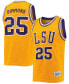 Фото #1 товара Футболка Original Retro Brand мужская Ben Simmons Gold-Tone LSU Tigers Classic Basketball Jersey