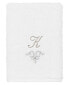 Фото #7 товара Textiles Turkish Cotton Monica Embellished Towel 3 Piece Set - Dark Gray