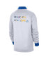 Men's White, Royal Brooklyn Nets 2022/23 City Edition Showtime Thermaflex Full-Zip Jacket