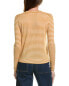 Фото #2 товара Lafayette 148 New York Striped Cashmere Sweater Women's