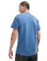 Kavu heritage front logo t-shirt in blue