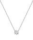 Фото #8 товара Certified Lab Grown Diamond Solitaire Pendant Necklace (1-1/2 ct. t.w.) in 14k Gold, 16" + 2" extender