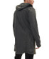 Фото #2 товара Men's Modern Hooded Longline Jacket
