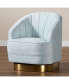 Фото #10 товара Furniture Fiore Glam and Luxe Upholstered Swivel Accent Chair