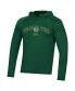 Men's Green Colorado State Rams 2023 Sideline Tech Hooded Raglan Long Sleeve T-shirt