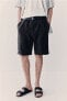 Фото #8 товара Regular Fit Linen Shorts