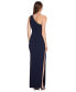 One-Shoulder Jersey Gown