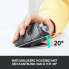 Фото #2 товара Logitech MX ERGO PLUS - Right-hand - Trackball - RF Wireless+Bluetooth - 440 DPI - Black