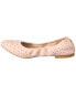 Stuart Weitzman Bling Suede Ballet Flat Women's