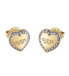 Фото #1 товара Sparkling heart earrings Fine Heart JUBE01427JWYGT/U