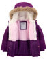 Фото #2 товара Baby Faux Fur Hooded Parka 12M