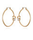 ფოტო #1 პროდუქტის Gold-Tone Thick Band Hoop Earrings