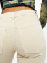 Фото #2 товара Pimkie low rise flared jeans in beige