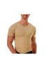 ფოტო #14 პროდუქტის Men's Big & Tall Insta Slim Compression Short Sleeve Crew-Neck T-Shirt