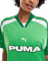 Puma Football jersey dress in green