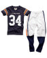 Фото #1 товара Auburn Tigers Preschool Boys and Girls Football Pajama Set - White and Navy Blue