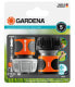 Фото #1 товара Gardena 18275-20 - Hose connector - Black - Orange