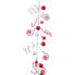 Новогодняя гирлянда Белый Красный Пластик Foam 125 cm