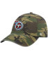ფოტო #2 პროდუქტის Men's Camo Tennessee Titans Woodland Clean Up Adjustable Hat