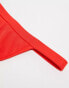 ASOS DESIGN swim thong in red