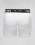 Фото #2 товара Threadbare 3 pack trunks in black, grey and white