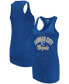 Women's Royal Kansas City Royals Multicount Racerback Tank Top