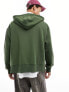 Фото #5 товара COLLUSION zip through hoodie with logo in green