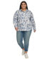 Фото #4 товара Plus Size Whimsical Woven Shirt, First@Macy’s