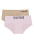 ფოტო #1 პროდუქტის Big Girls Seamless Hipster Briefs, Pack of 2