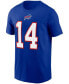 Фото #2 товара Men's Stefon Diggs Royal Buffalo Bills Name and Number T-shirt